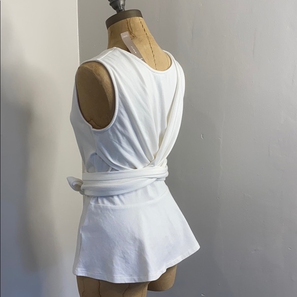 J.Crew wrap around white blouse SM - Picture 12 of 16